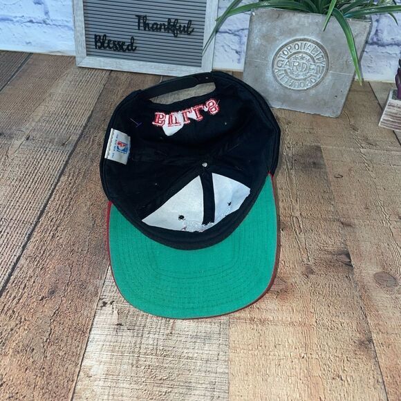 Vintage Chicago Bulls SnapBack Hat spell out back NBA - Picture 7 of 8